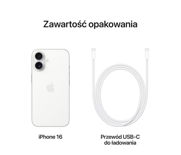 APPLE iPhone 16 128GB Biały - 1277914 - zdjęcie 9